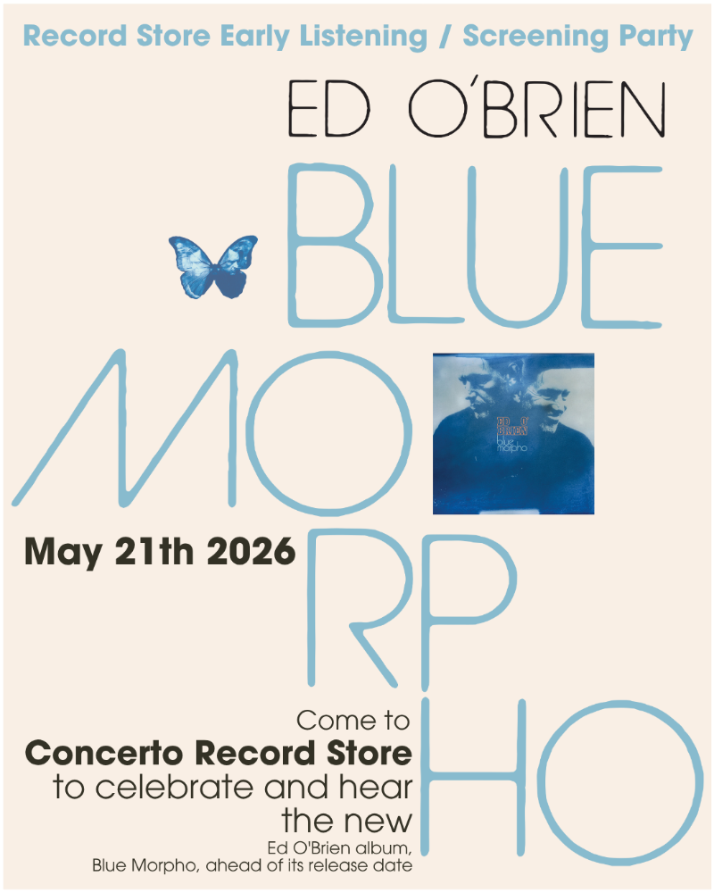 Ed O'Brien luistersessie + screening