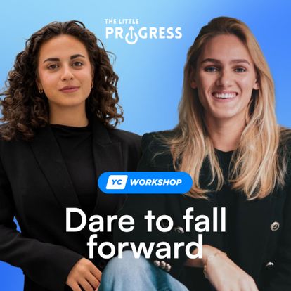 Dare to fall forward workshop StayFocused x The Little Progress