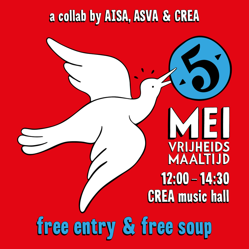 Vrijheidsmaaltijd at CREA