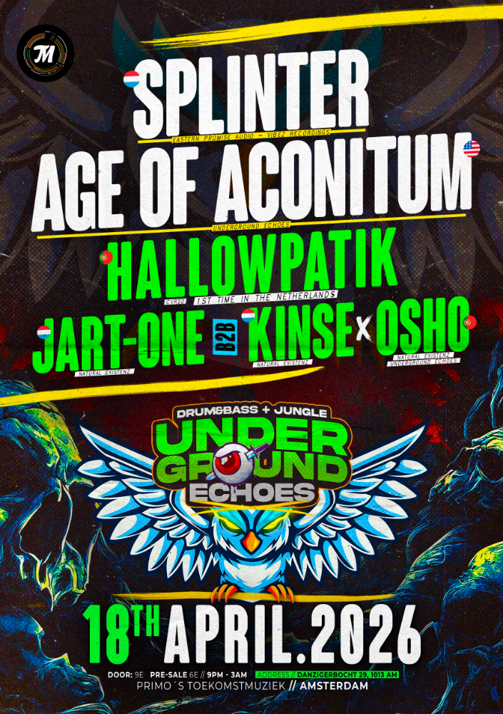 Underground Echoes - Ticket  Pre-Sale